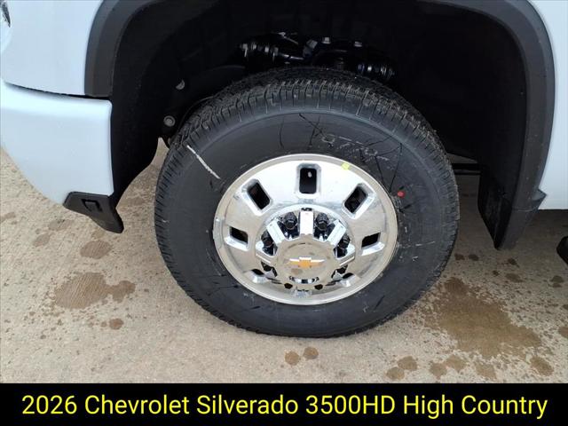 2026 Chevrolet Silverado 3500HD Crew Cab, Long Bed, High Country Dual Rear Wheel, RWD