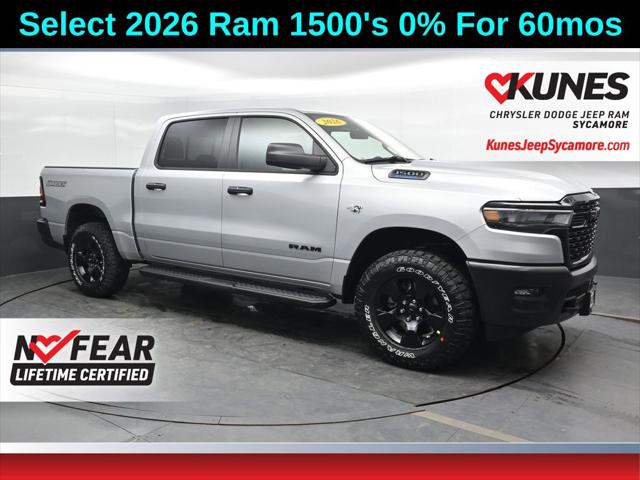 2026 RAM Ram 1500 RAM 1500 WARLOCK CREW CAB 4X4 57 BOX