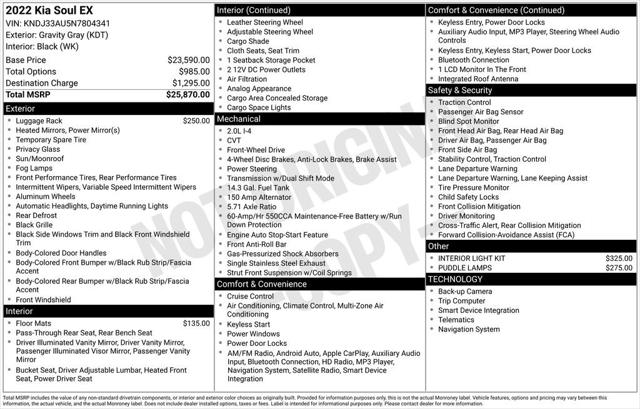 2022 Kia Soul EX
