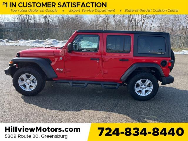 2020 Jeep Wrangler Unlimited Sport S 4x4