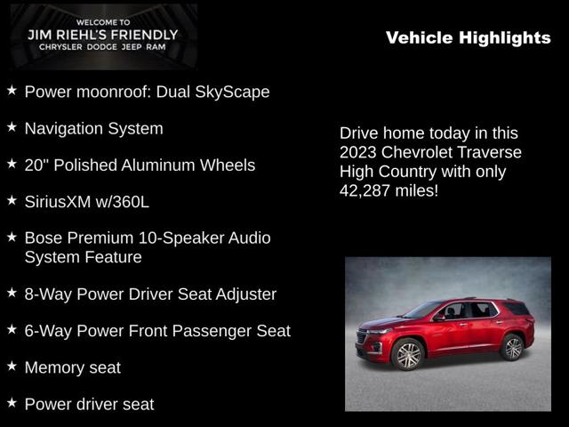2023 Chevrolet Traverse AWD High Country