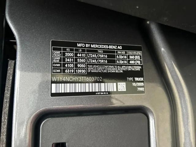 2026 Mercedes-Benz Sprinter 2500 High Roof 4-Cyl Diesel HO