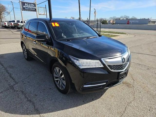 2016 Acura MDX Technology, Entertainment  AcuraWatch Plus Packages