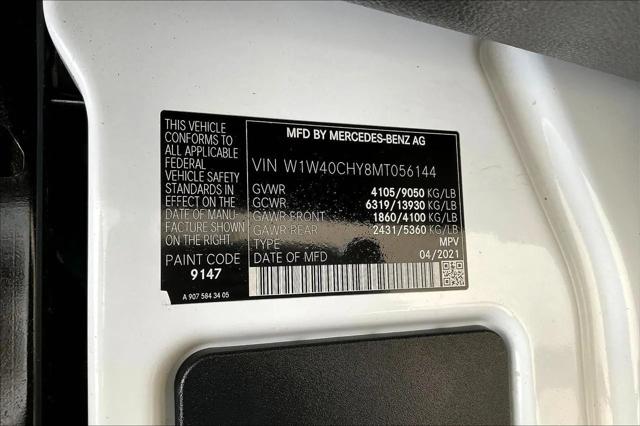 2021 Mercedes-Benz Sprinter 2500 High Roof I4