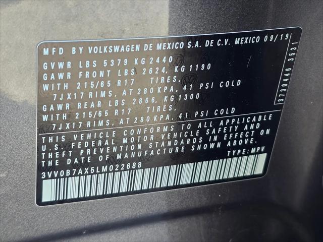 2020 Volkswagen Tiguan 2.0T S