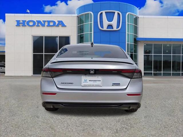 2026 Honda Accord Sedan Sport-L