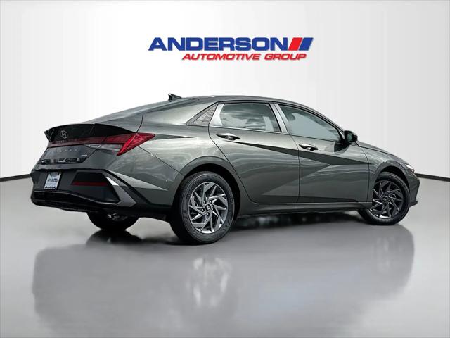 2026 Hyundai Elantra Hybrid Blue