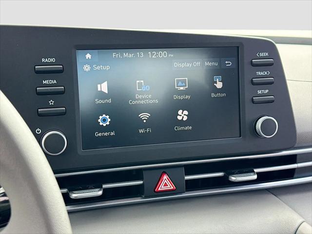 2026 Hyundai Elantra Hybrid Blue