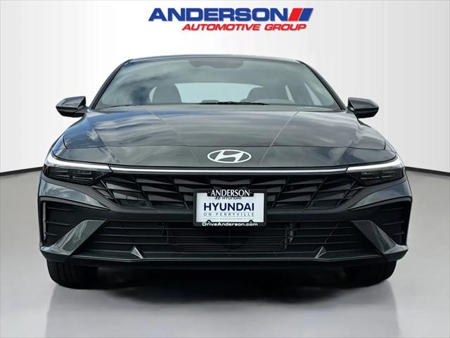 2026 Hyundai Elantra Hybrid Blue