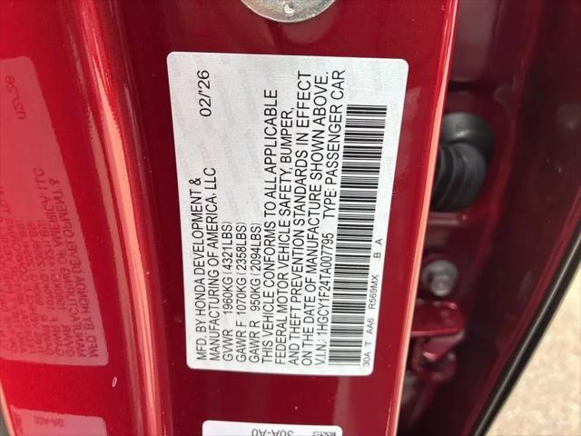 2026 Honda Accord Sedan LX