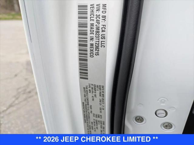 2026 Jeep Cherokee Limited