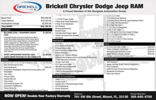 2026 Ram 1500 Big Horn Crew Cab 4x4 57 Box