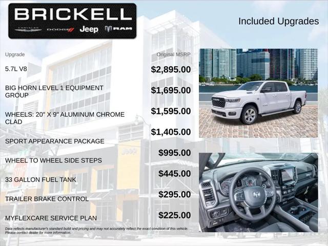 2026 Ram 1500 Big Horn Crew Cab 4x4 57 Box