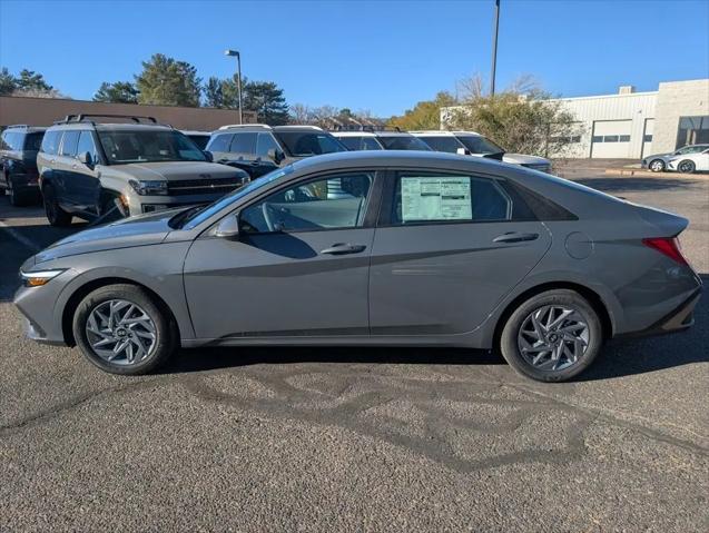 2026 Hyundai Elantra Hybrid Blue