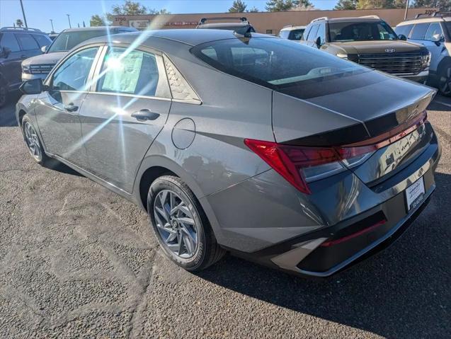 2026 Hyundai Elantra Hybrid Blue