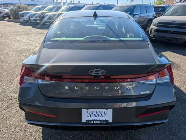 2026 Hyundai Elantra Hybrid Blue