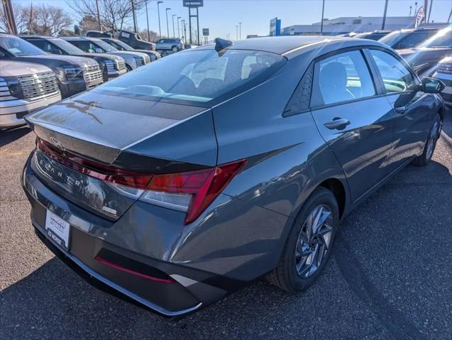 2026 Hyundai Elantra Hybrid Blue