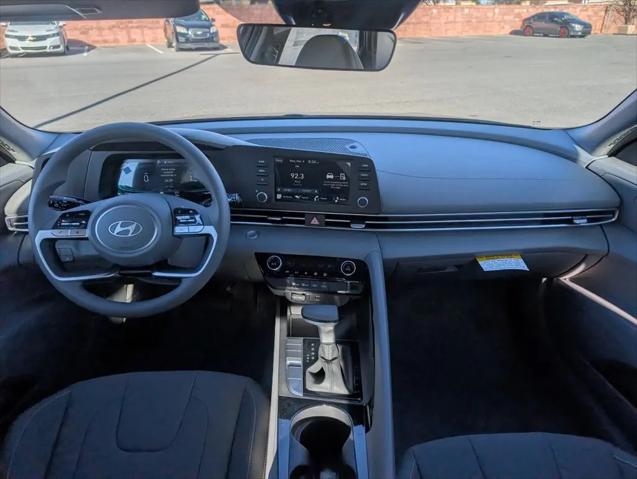2026 Hyundai Elantra Hybrid Blue
