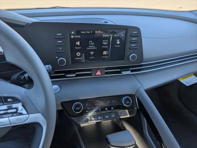 2026 Hyundai Elantra Hybrid Blue