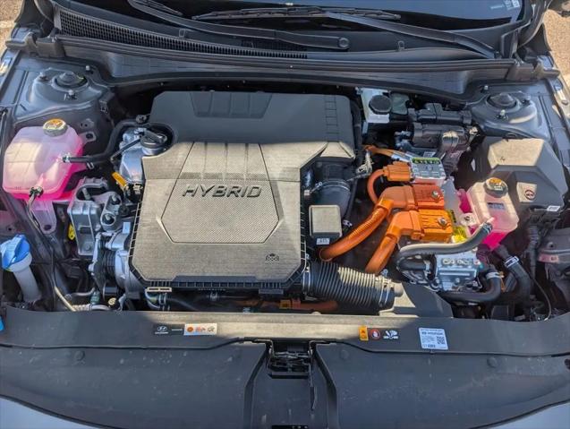 2026 Hyundai Elantra Hybrid Blue