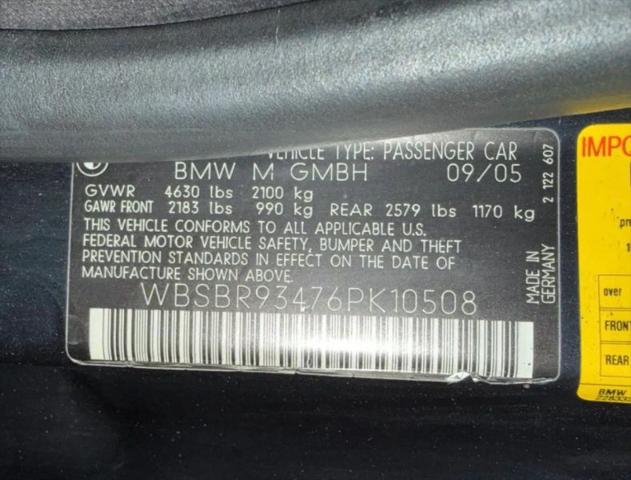 2006 BMW M3 Base