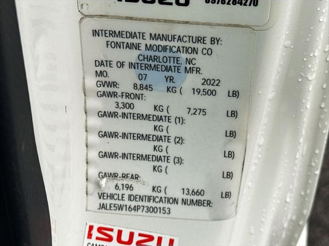 2023 Isuzu NRR BOX TRUCK