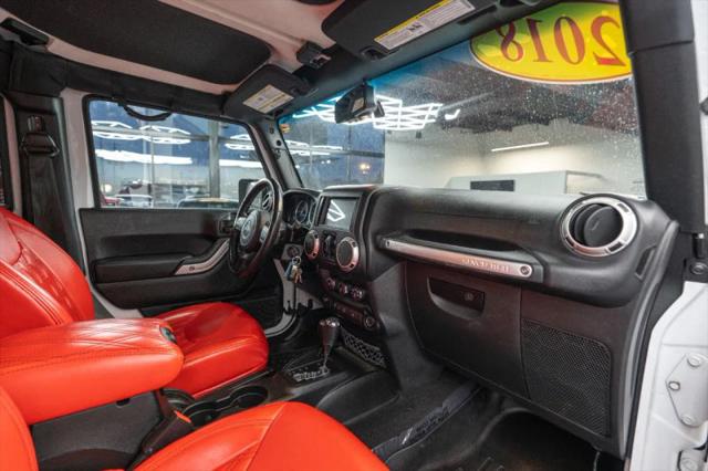 2018 Jeep Wrangler JK Unlimited Sahara 4x4