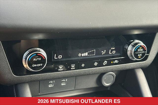 2026 Mitsubishi Outlander ES 1.5T 2WD