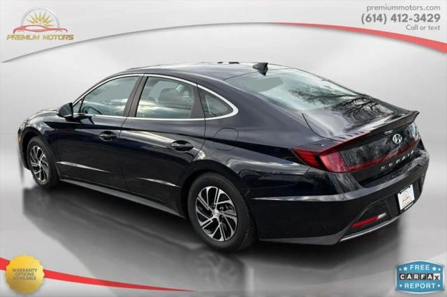 2023 Hyundai Sonata Hybrid Blue