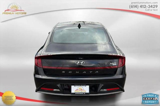 2023 Hyundai Sonata Hybrid Blue