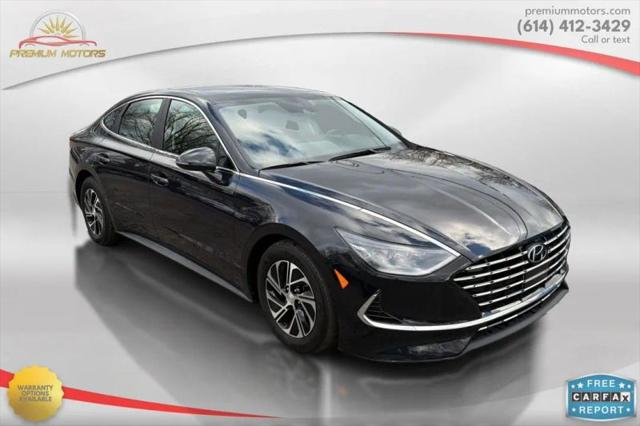 2023 Hyundai Sonata Hybrid Blue
