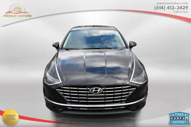 2023 Hyundai Sonata Hybrid Blue