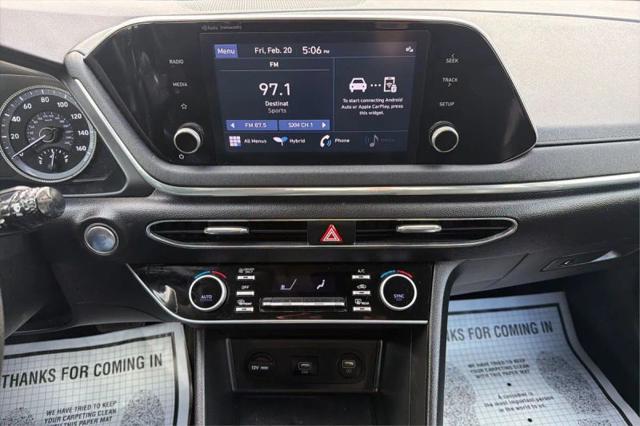 2023 Hyundai Sonata Hybrid Blue
