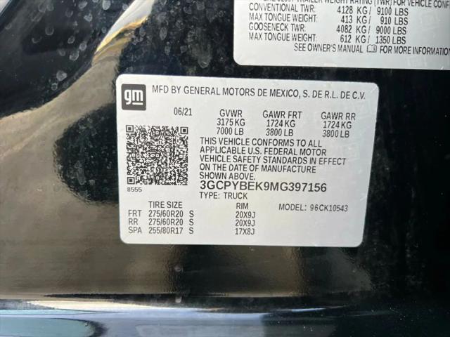 2021 Chevrolet Silverado 1500 4WD Crew Cab Short Bed Custom