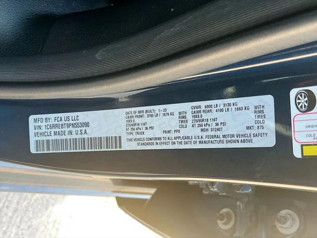 2023 Ram 1500 Big Horn Quad Cab 4x2 6'4" Box