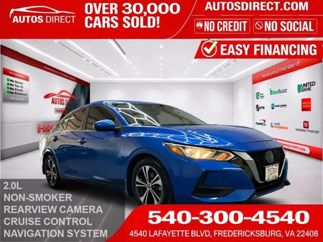 2022 Nissan Sentra SV Xtronic CVT for sale in Fredericksburg, VA