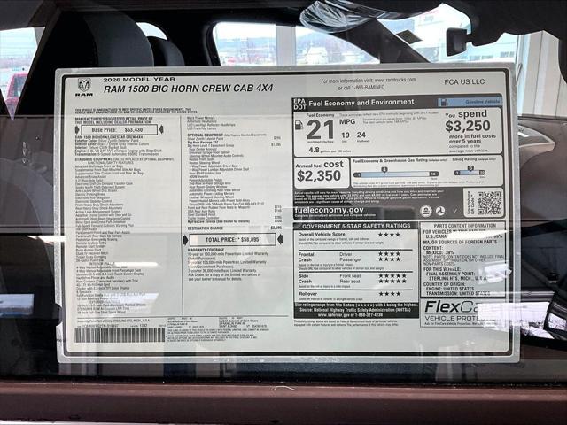 2026 Ram 1500 Big Horn Crew Cab 4x4 57 Box