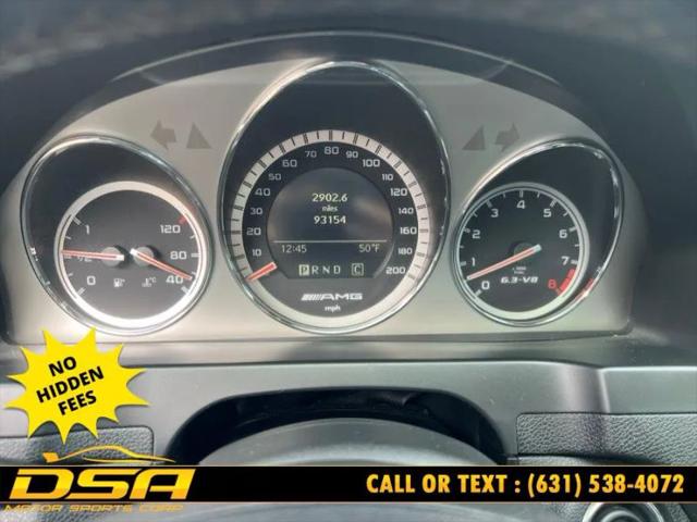 2009 Mercedes-Benz C 63 AMG C 63 AMG