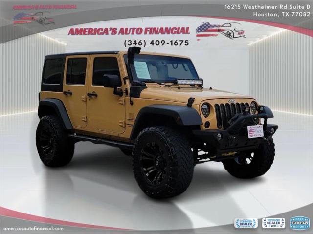 2014 Jeep Wrangler Unlimited Sport for sale in Houston, TX