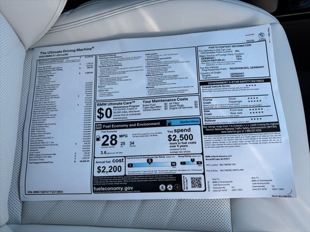 2026 BMW X1 xDrive28i