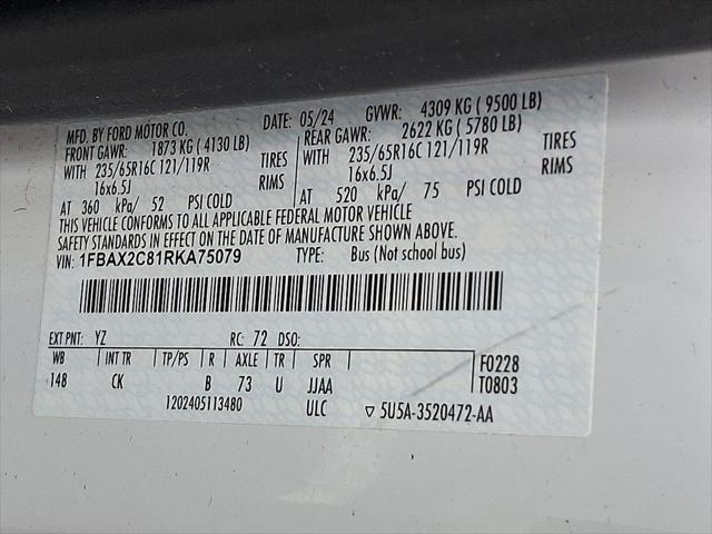 2024 Ford Transit-350 Passenger Van XLT