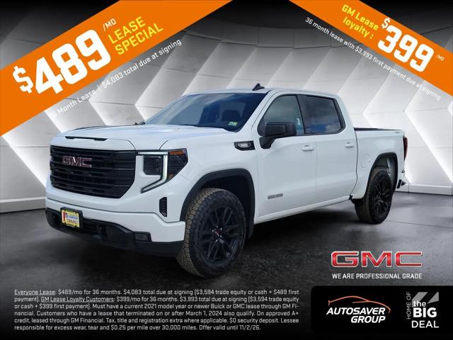 2026 GMC Sierra 1500 Crew Cab, Short Bed, Elevation, 4WD for sale in Saint Johnsbury, VT