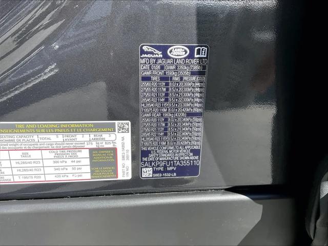 2026 Land Rover Range Rover P400 SE