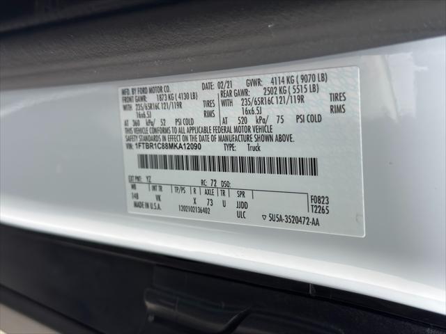2021 Ford Transit Cargo Van Unknown