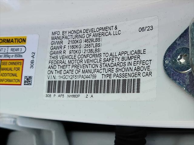 2023 Honda Accord Hybrid Sport