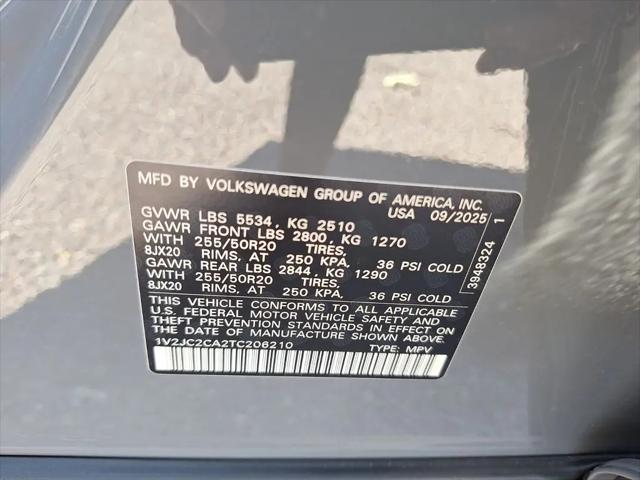 2026 Volkswagen Atlas Cross Sport SE with Technology