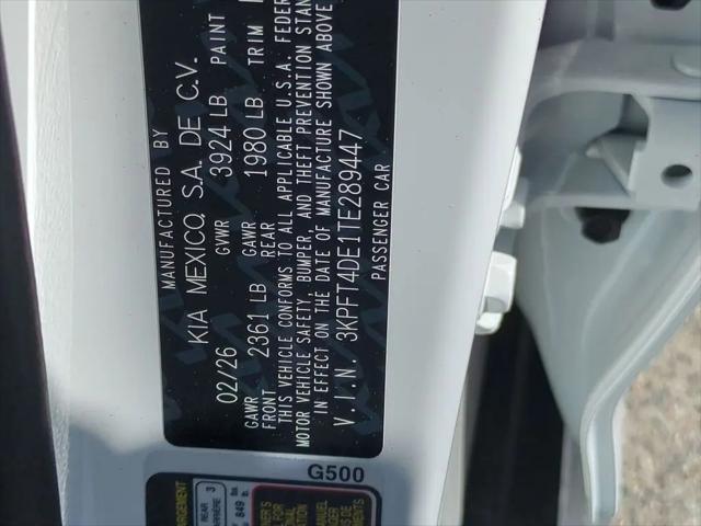 2026 Kia K4 LXS