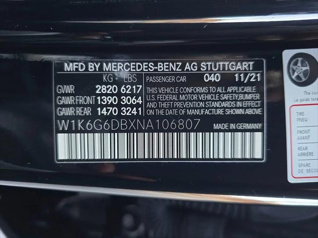 2022 Mercedes-Benz 500 4MATIC