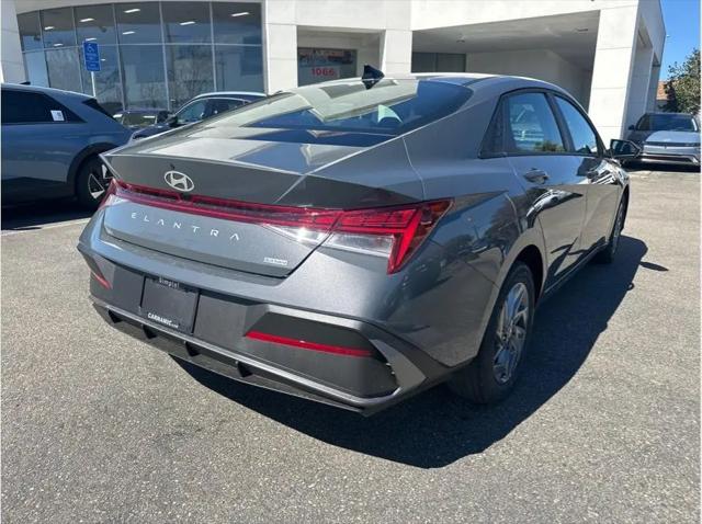 2026 Hyundai Elantra Hybrid Blue