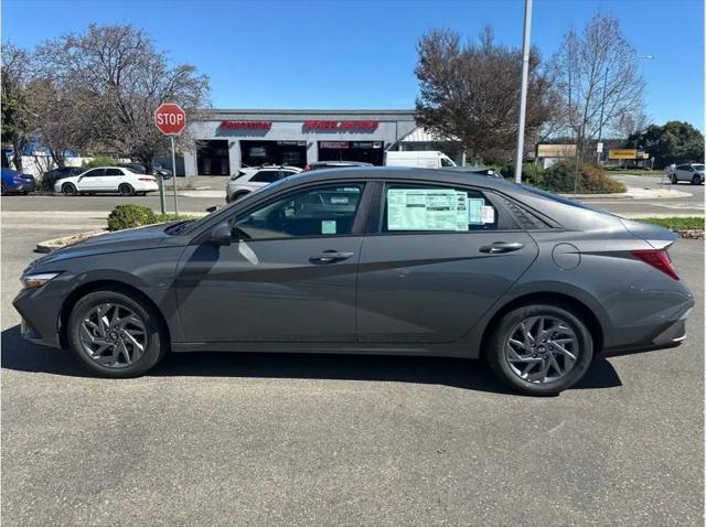 2026 Hyundai Elantra Hybrid Blue